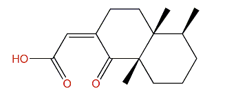 Aignopsanoic acid A